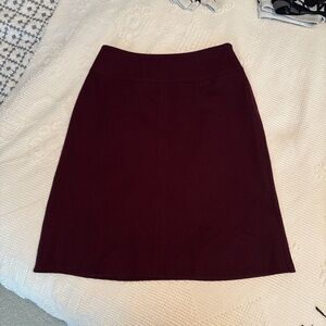 BROOKS 346 Brooks Brothers Skirt Maroon Size 6